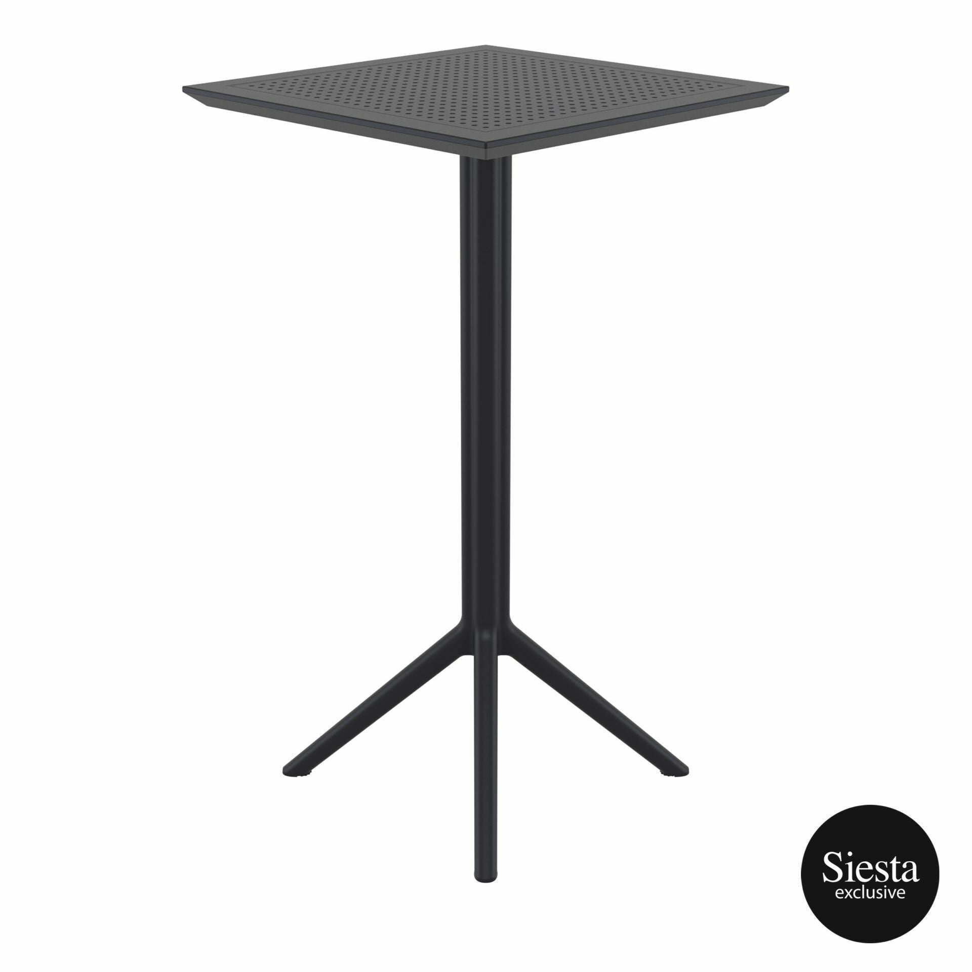 Sky Folding Bar Table 60 - Black