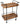 Heritage Wood And Metal Kitchen Trolley - Natural