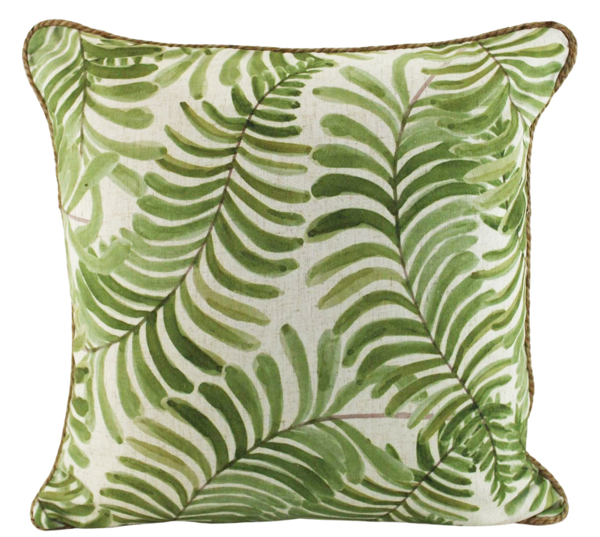 Do a Good Fern Linen Cushion 50x50cm