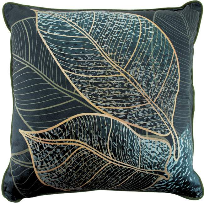 Take It Or Leaf It Velvet Cushion 50x50cm