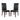 Sylvie Dining Chair - Brown (Set of 2)