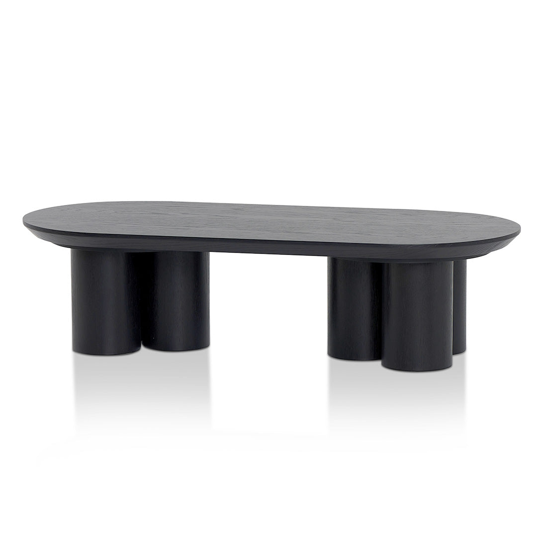 Holt 1.3m Coffee Table - Full Black