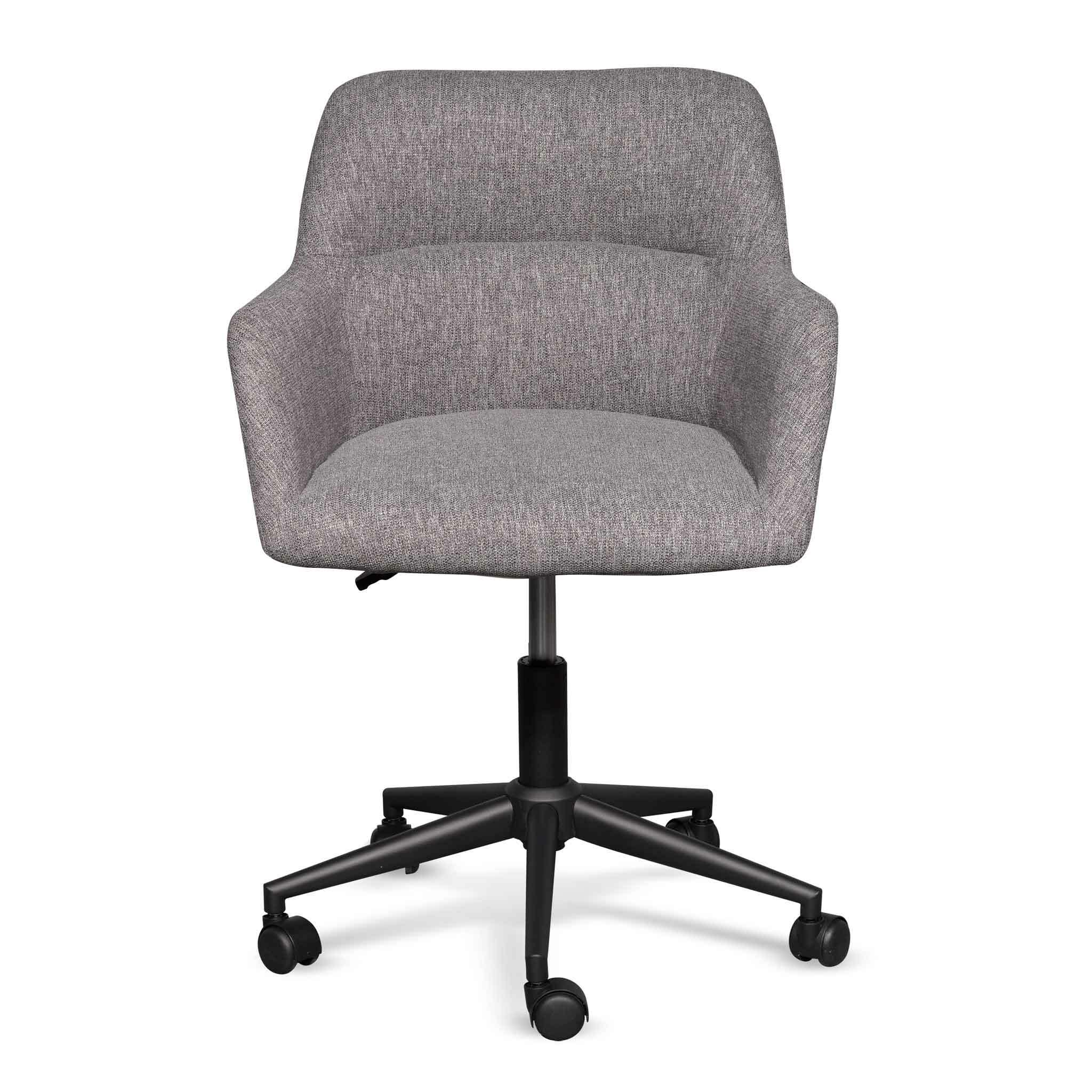 Osian Fabric Office Chair - Lead Grey