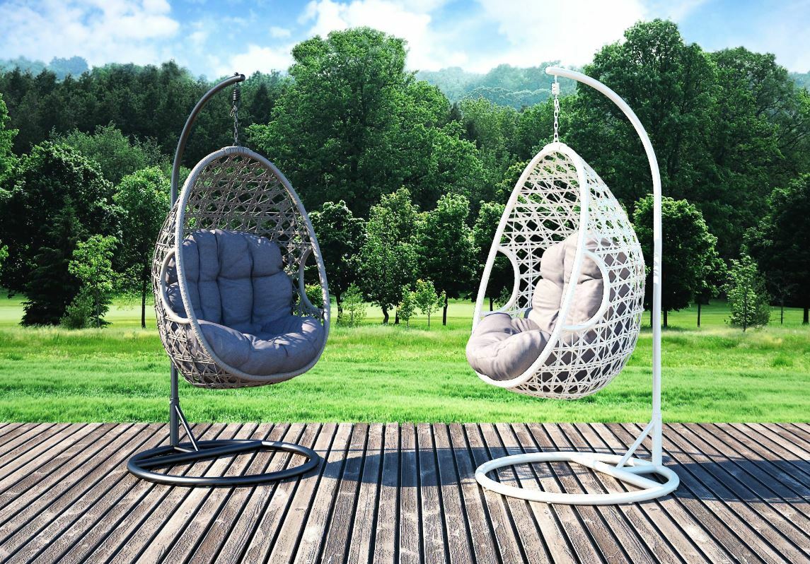 Breeze Atmosphere Outdoor Hanging Chair - White