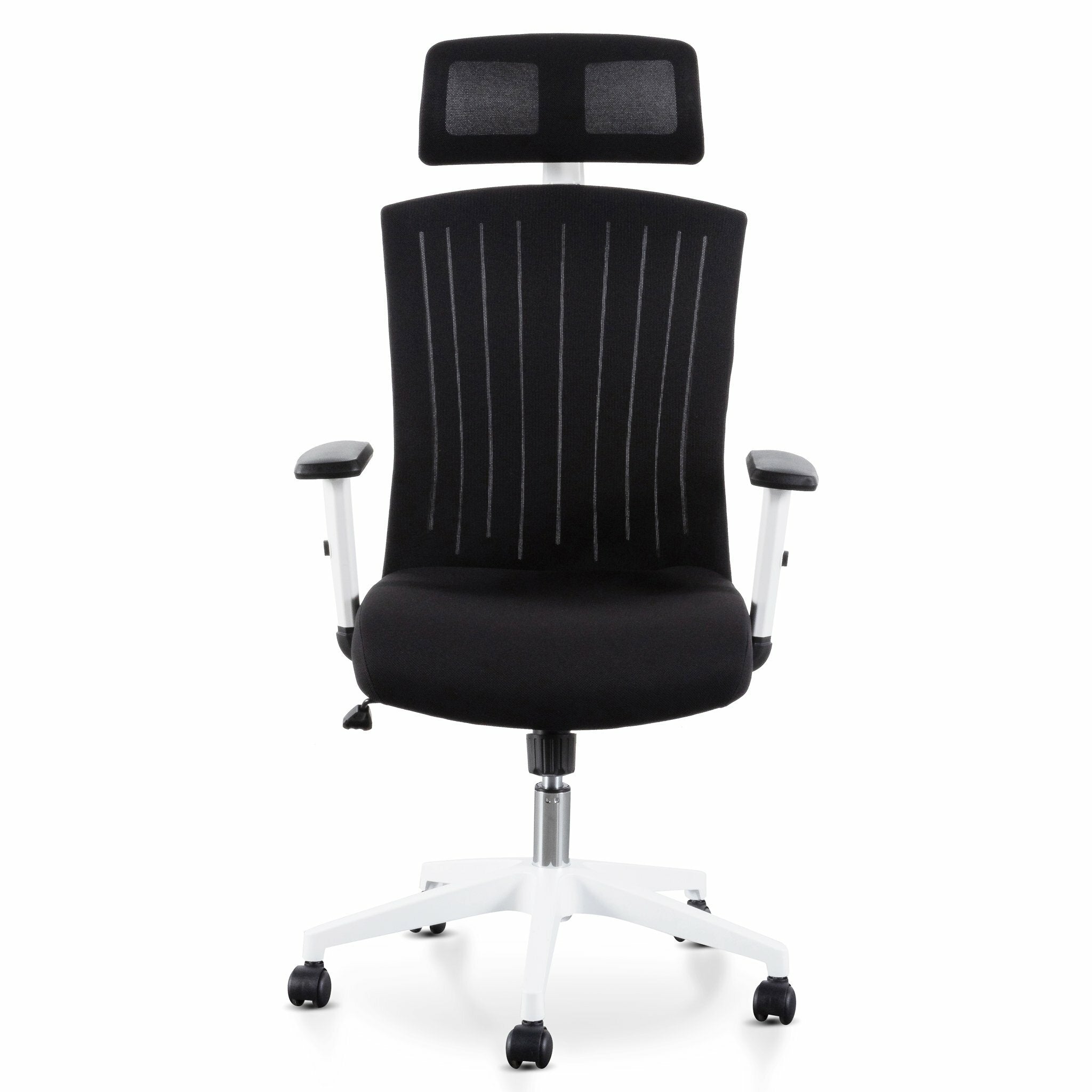 Caleb Office Chair - Black and White