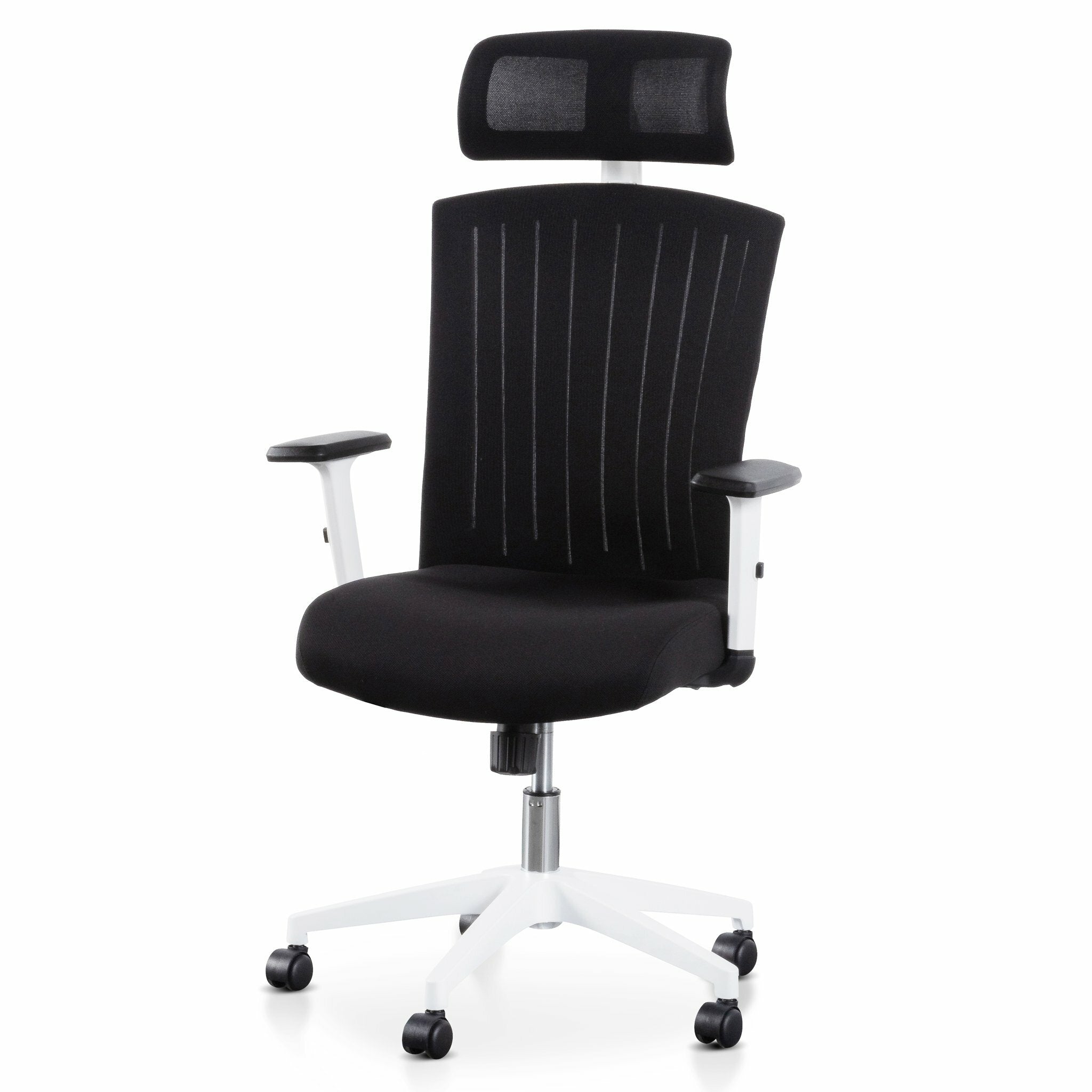Caleb Office Chair - Black and White