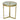 Marcelo 50cm Side Table - Brushed Gold Base