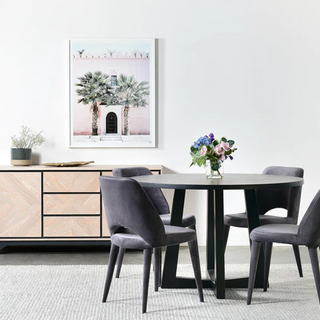 Zodiac 1.5m Dining Table - Black