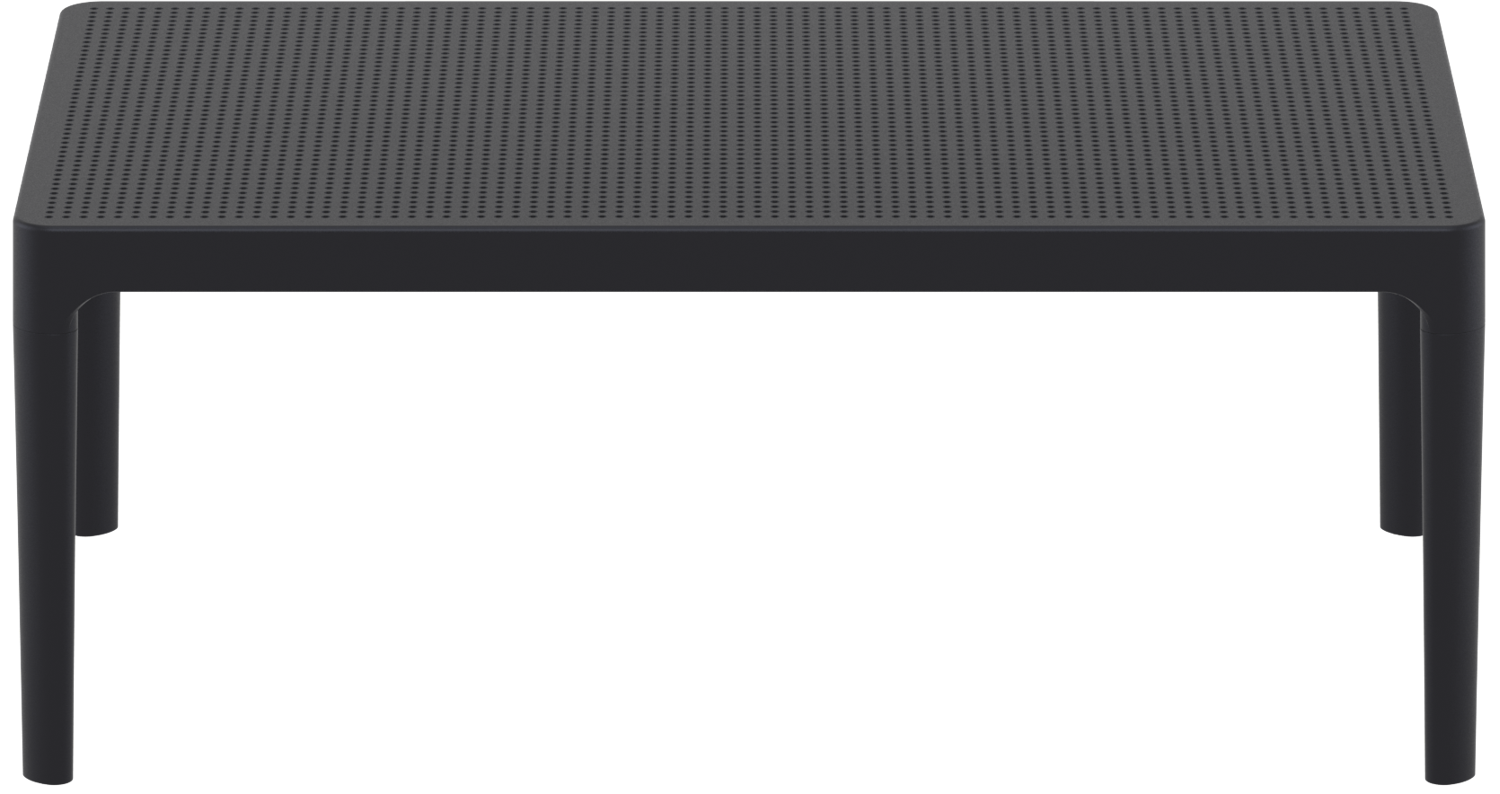 Sky Lounge Coffee Table 1000×600 - Black (MOQ of 2)