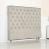 Saira Headboard - Queen - Beige