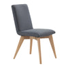 Maeko Fabric Dining Chair - Grey