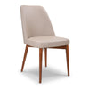 Jasha Leather Dining Chair Blackwood - Grey