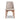 Jasha Leather Dining Chair Blackwood - Grey