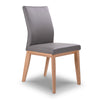 Kolb Leather Dining Chair - Grey