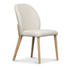 Cherisa Leather Dining Chair - Frost
