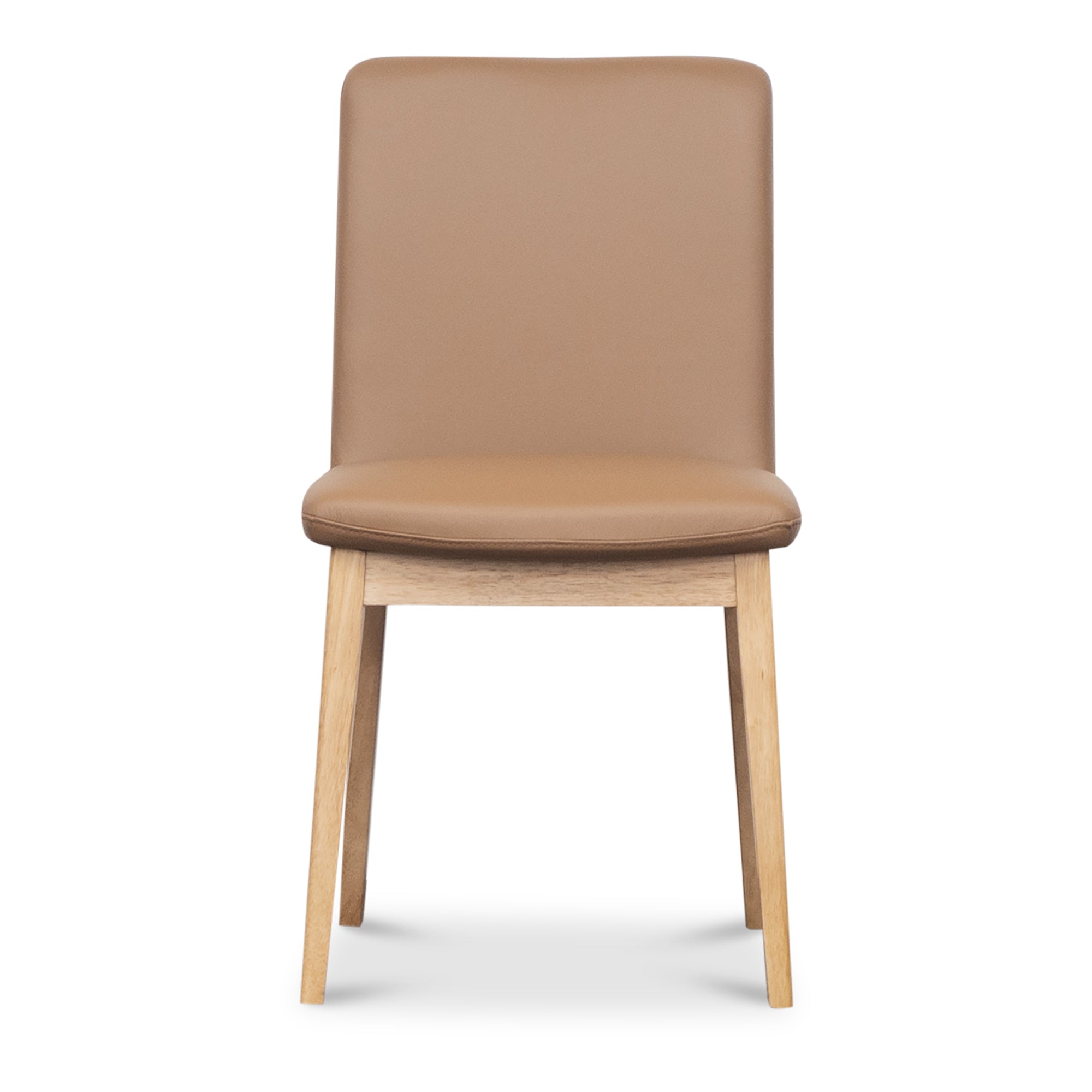 Regis Leather Dining Chair - Cognac