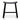 Judy 45cm Ash Wood Low Stool - Black