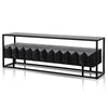 Nadine 1.8m TV Entertainment Unit - Full Black