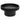 Blythe Footed Bowl - Small Black