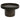 Blythe Footed Bowl - Large Dark Brown