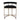 Dino Kitchen Stool - Black Linen