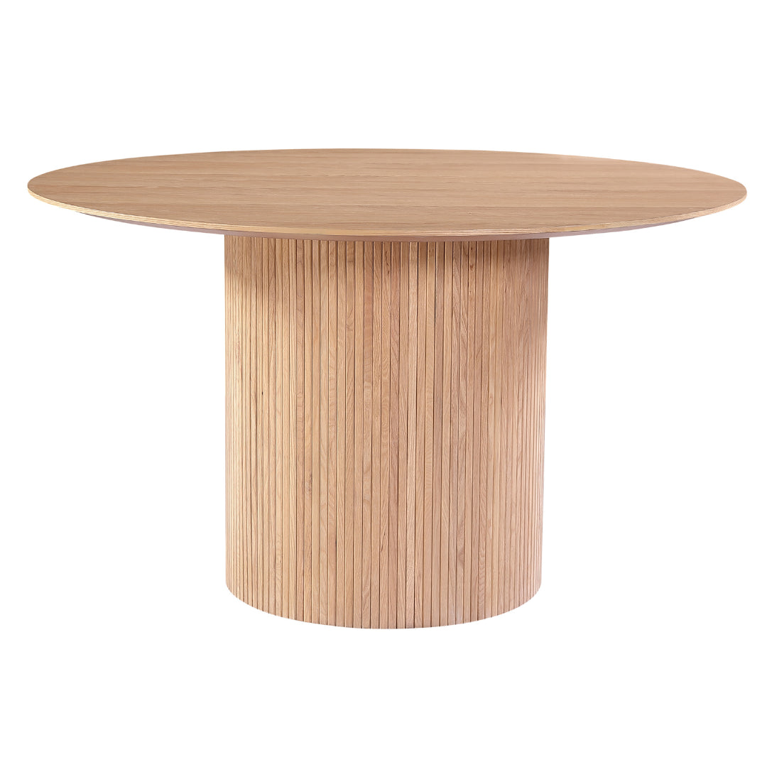 Miami Dining Table 120cm Diameter - Natural