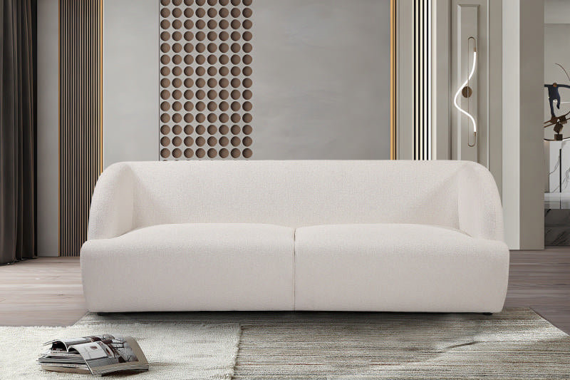 Orkney 2 Seater Sofa - White Boucle