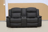 Parnell Power Motion 2 Seater Recliner - Black Technology Fabric