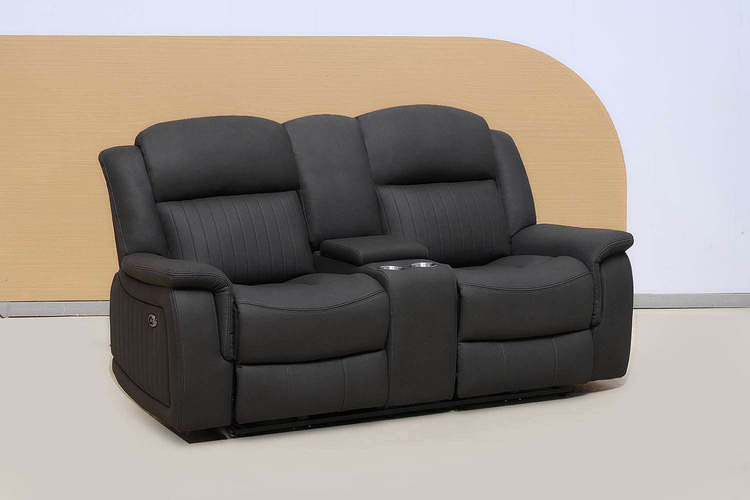 Paragon Power Motion 2 Seater Recliner - Black Technology Fabric