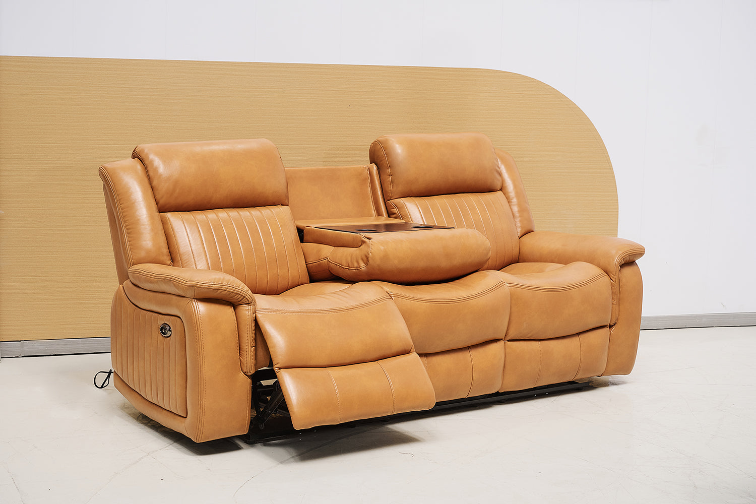 Paragon Power Motion 3 Seater Recliner - Tan