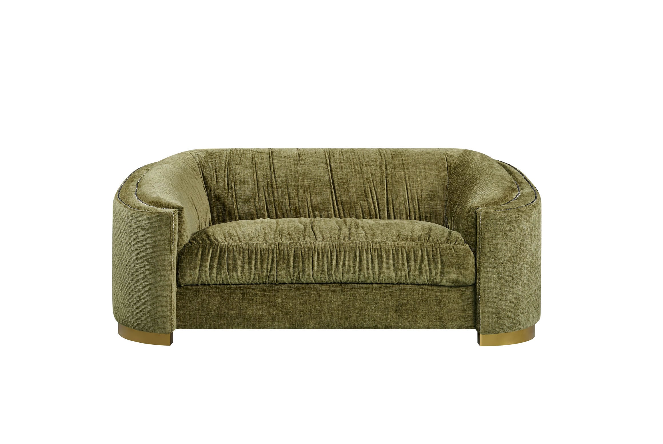 Duffy 2 Seater Sofa - Sage Chenille Upholstery