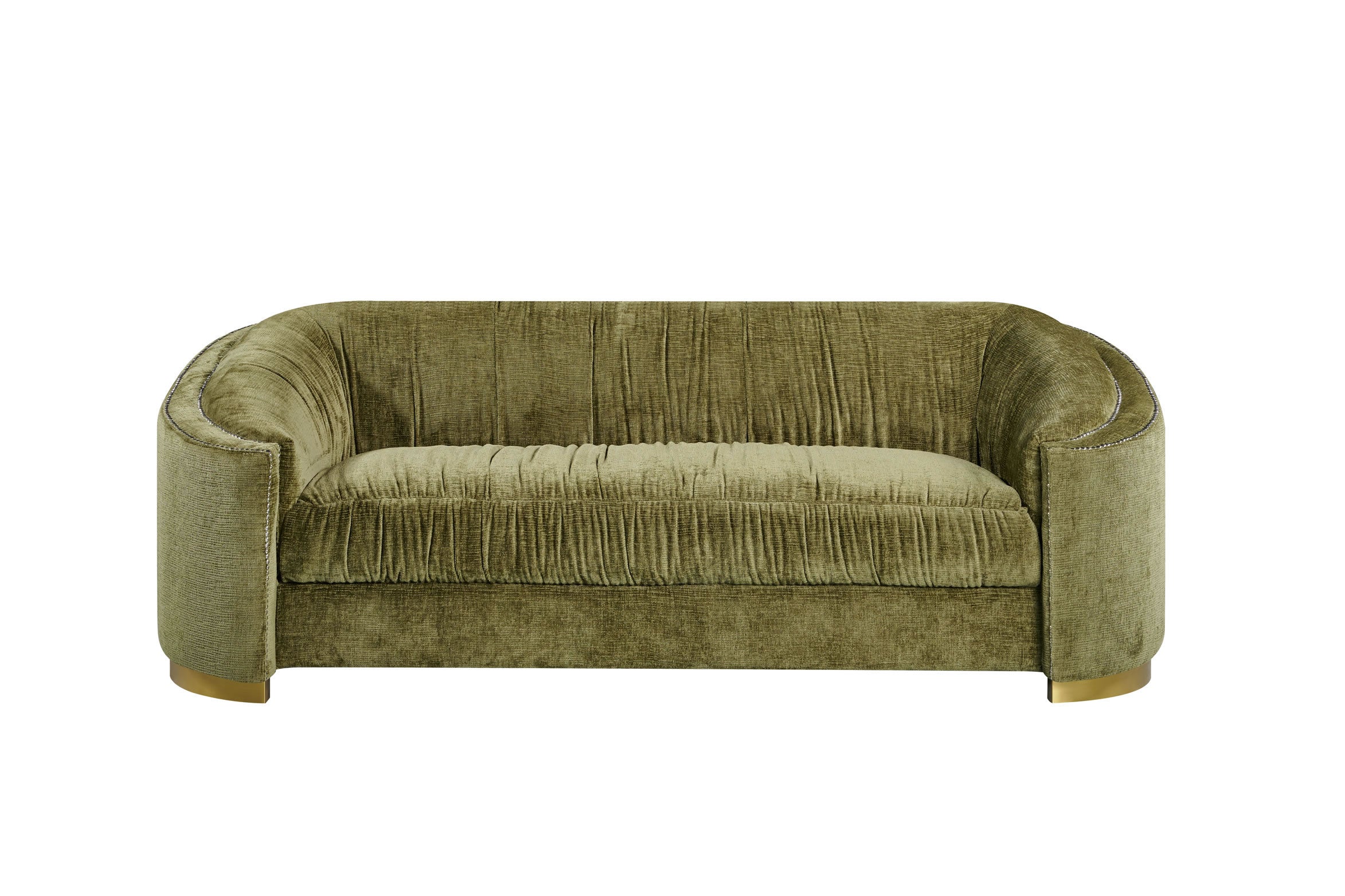 Duffy 3 Seater Sofa - Sage Chenille Upholstery