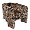 Kylie Occasional Chair - Leopard Chenille