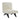 Martyn Slipper Chair - White Boucle