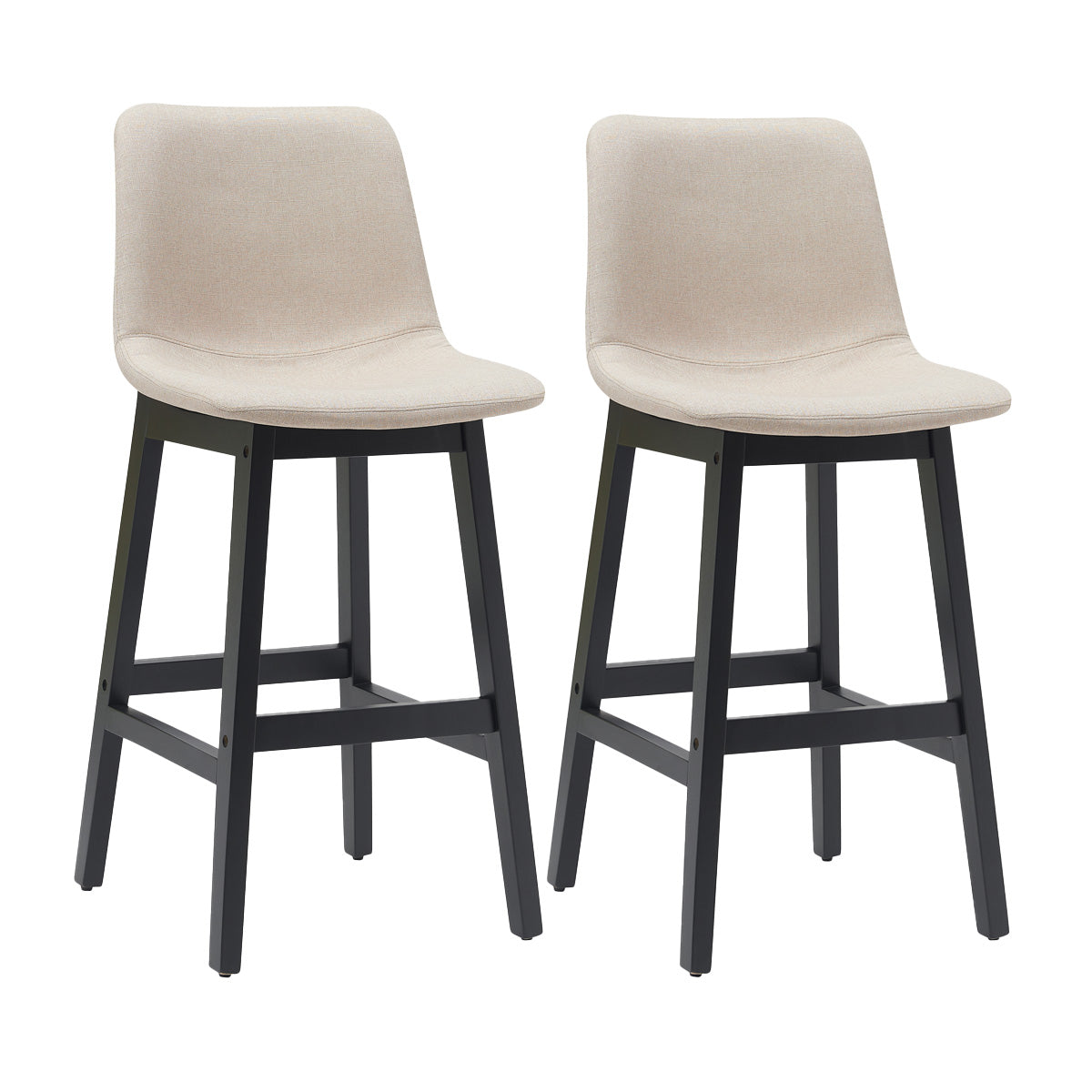 Jermaine Bar Stool - Sand (Set of 2)