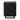 Alton Bedside Table - Small Black