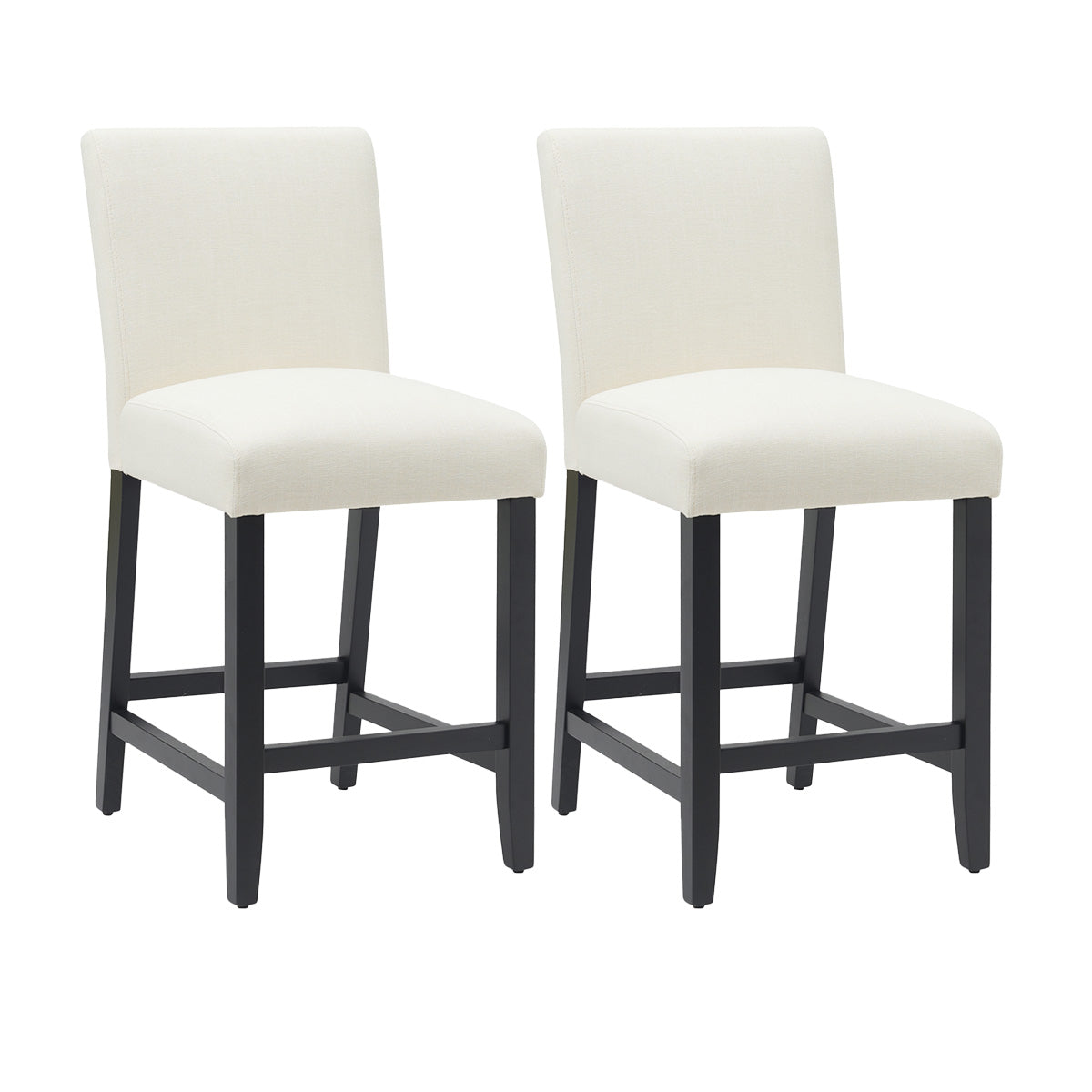Christie Kitchen Stool - Off White (Set of 2)