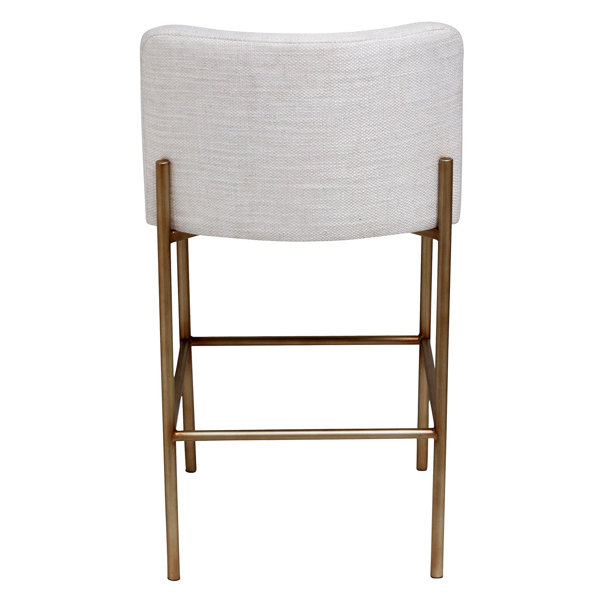 Leon Kitchen Stool - Natural Linen