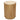 Carter Travertine Side Table - Walnut