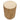 Carter Travertine Side Table - Walnut