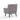 Gellert Chair - MonoChrome Weave Print Dark Timber Legs