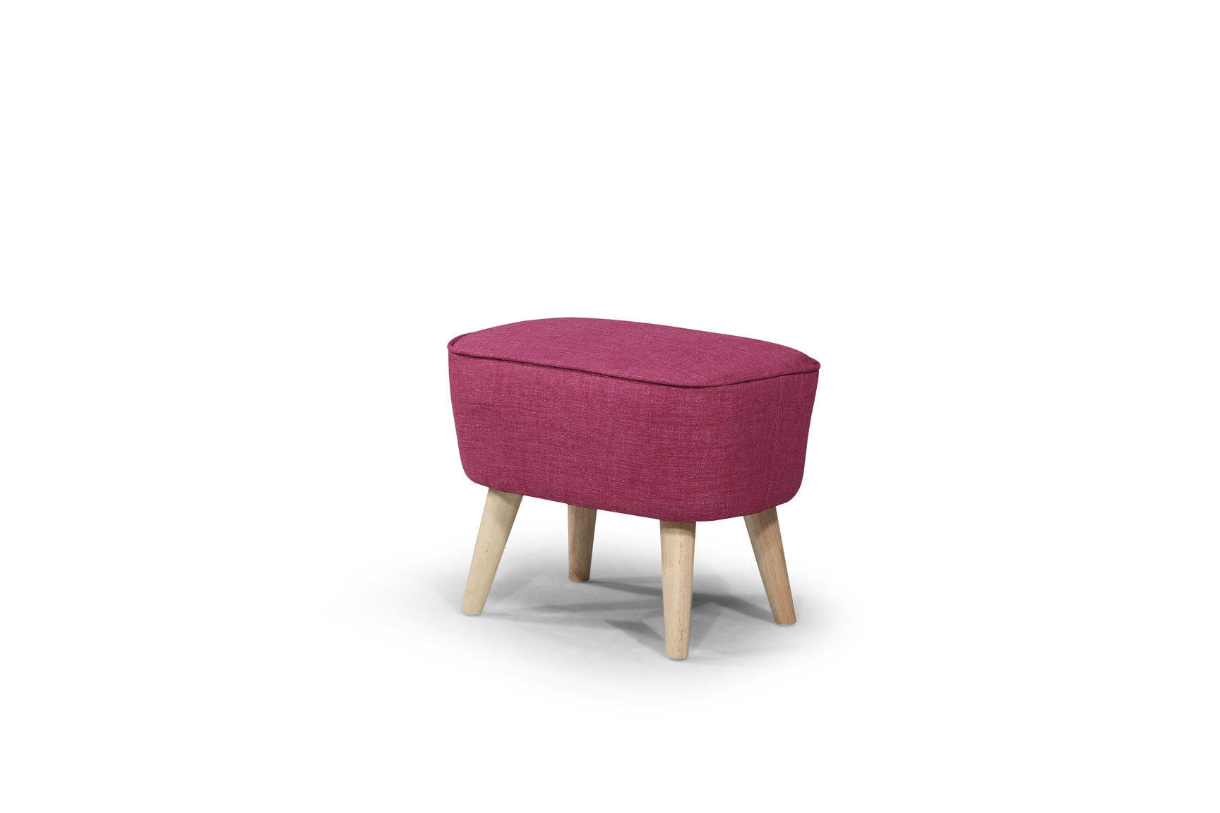 Georgia Foot Stool - Magenta