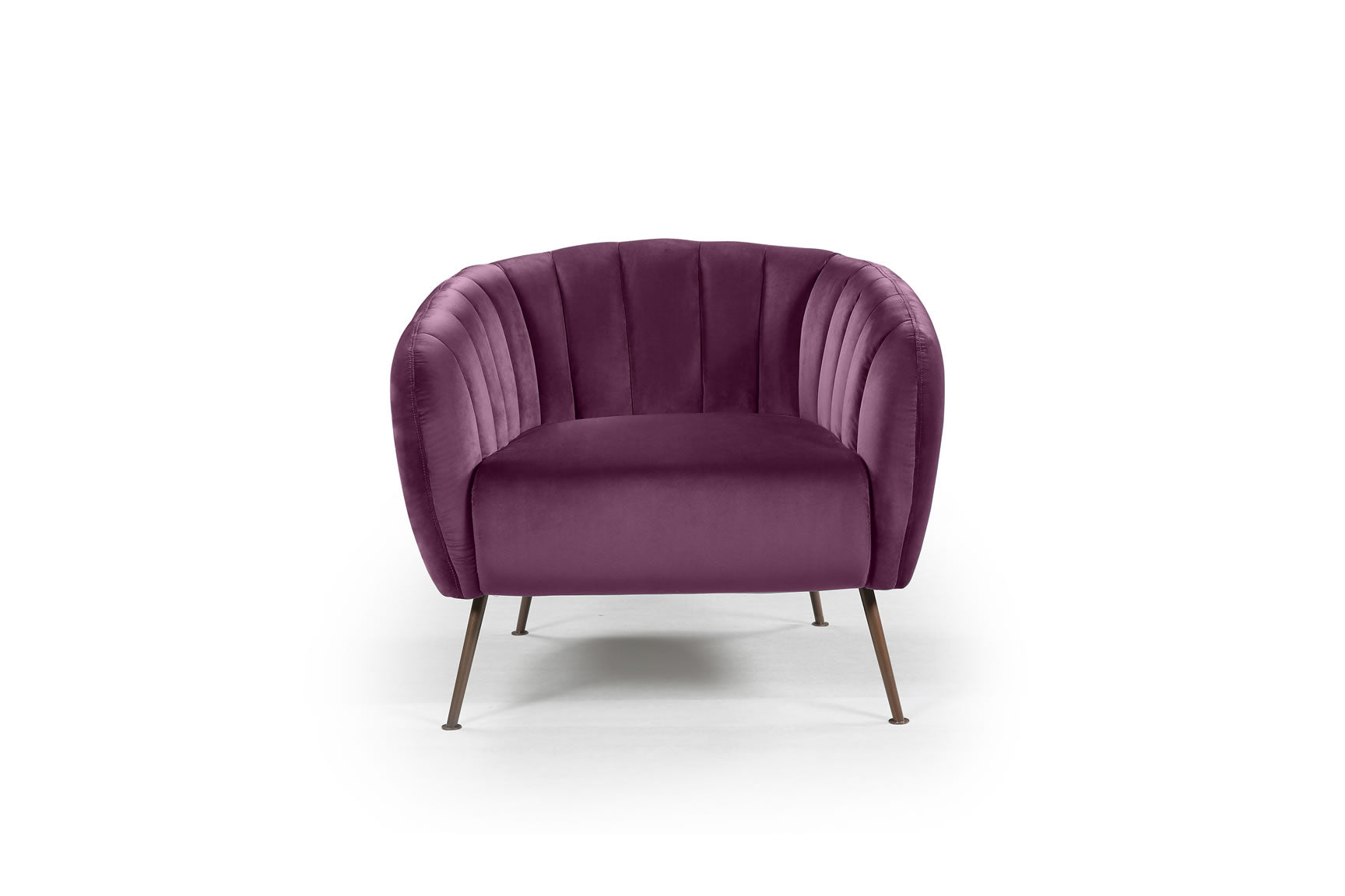 Monet Chair - Purple Velvet