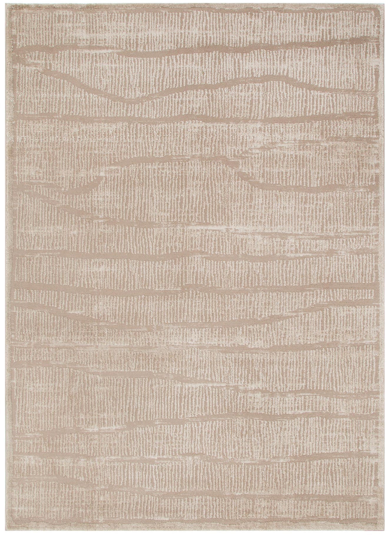 Sieva Abstract Beige Lines Rug