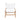 Zen Close Weave Lazy Chair - White