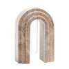 Lunarc Marble Arch Vase - Light Coffee