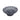 Zavora Lotus Glass Tray - Grey
