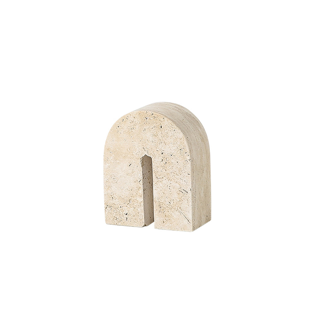 Orra Arch Decorative Marble Sculpture B - Yellow