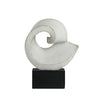 Elaris Spiral Reel Ornament - White