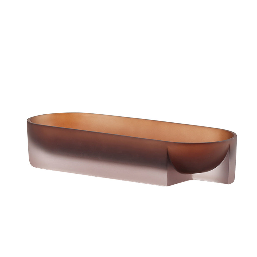 Avenor Transparent Plate - Brown
